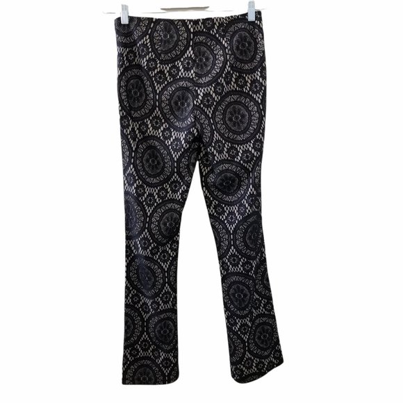 Tacera Black Lace with Tan Lining Pants Small - Picture 4 of 5